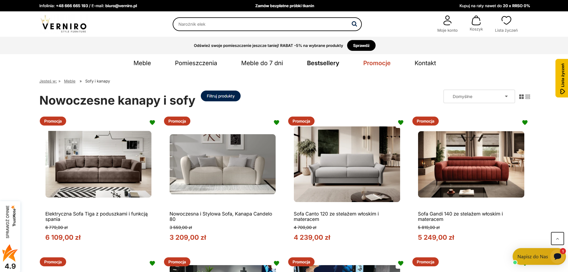 Co zamiast narożnika? Nowoczesne kanapy w układzie modułowym, które dopasują się do Twojego życia