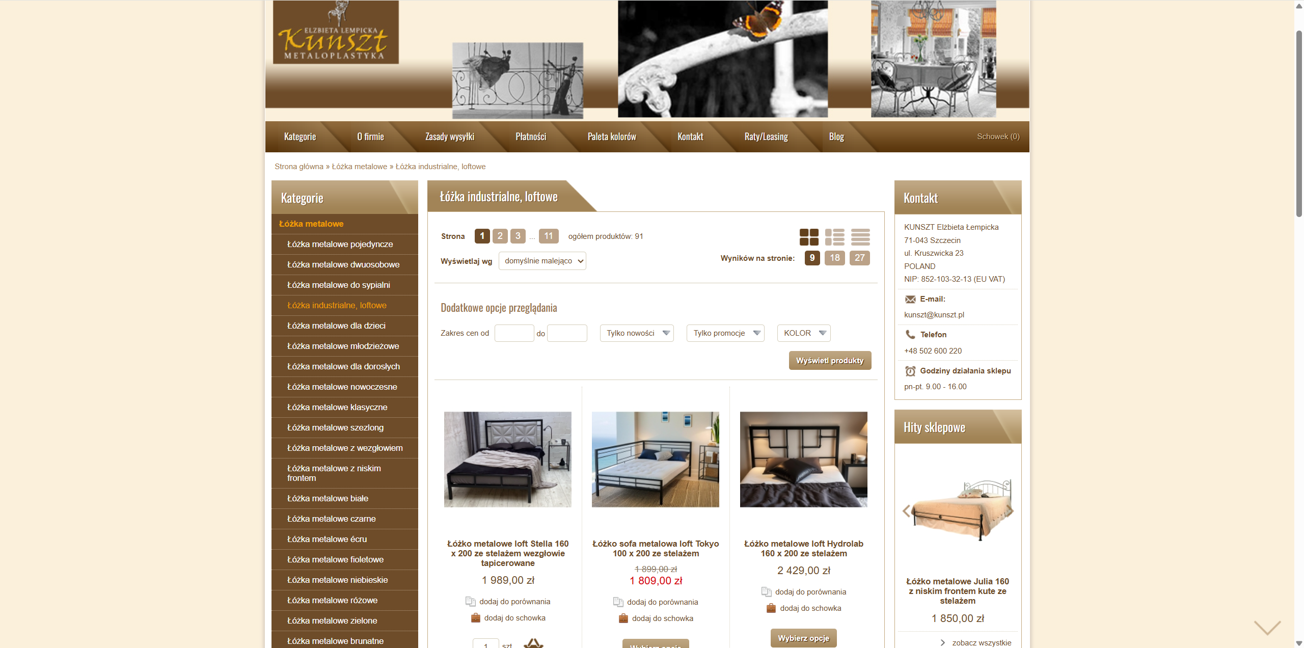 Łóżka industrialne z metalu i drewna - połączenie trwałości i designu