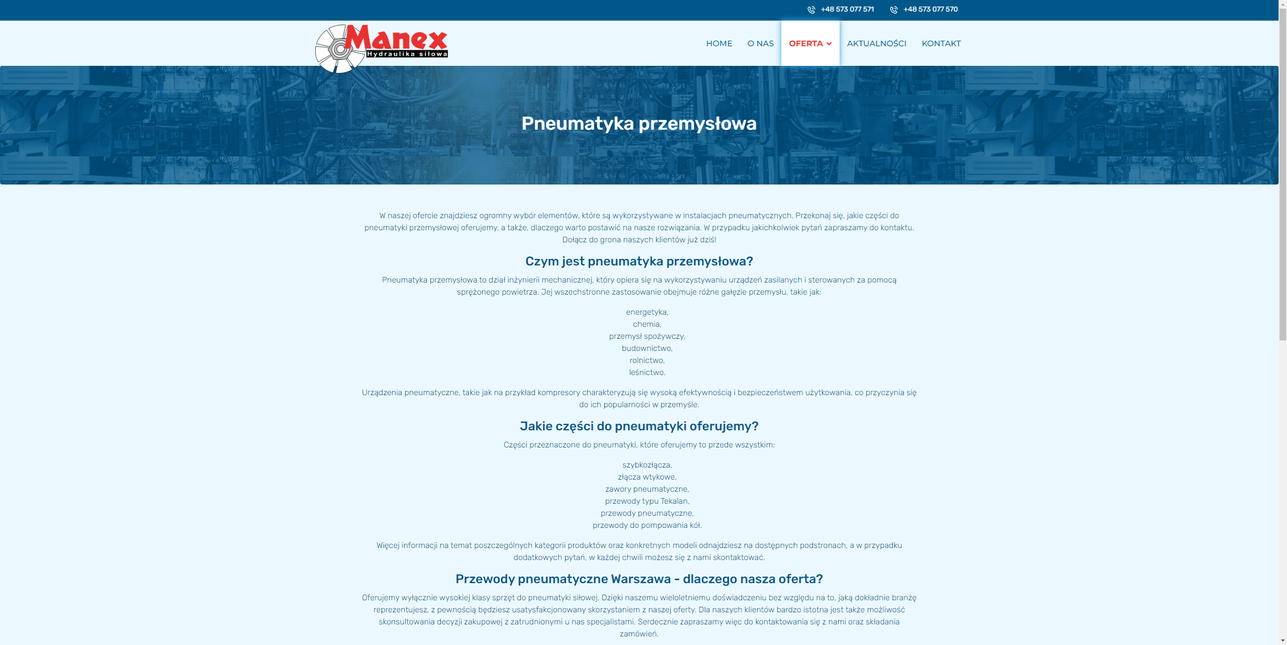 Jak pneumatyka przemysłowa wpływa na automatyzację procesów produkcyjnych?