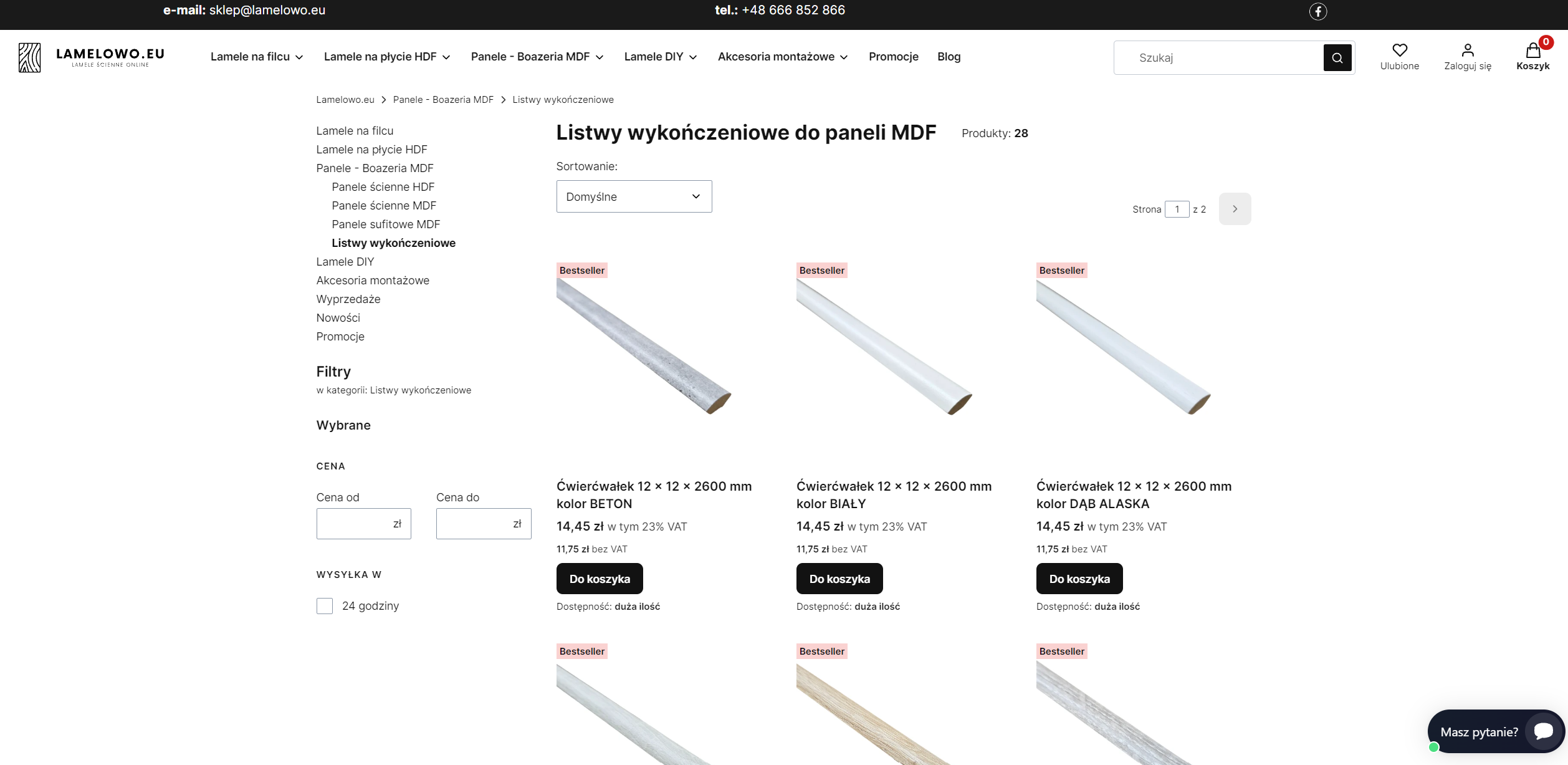 Listwy wykończeniowe do lameli - dlaczego bez nich ściana wygląda jak niedokończona?