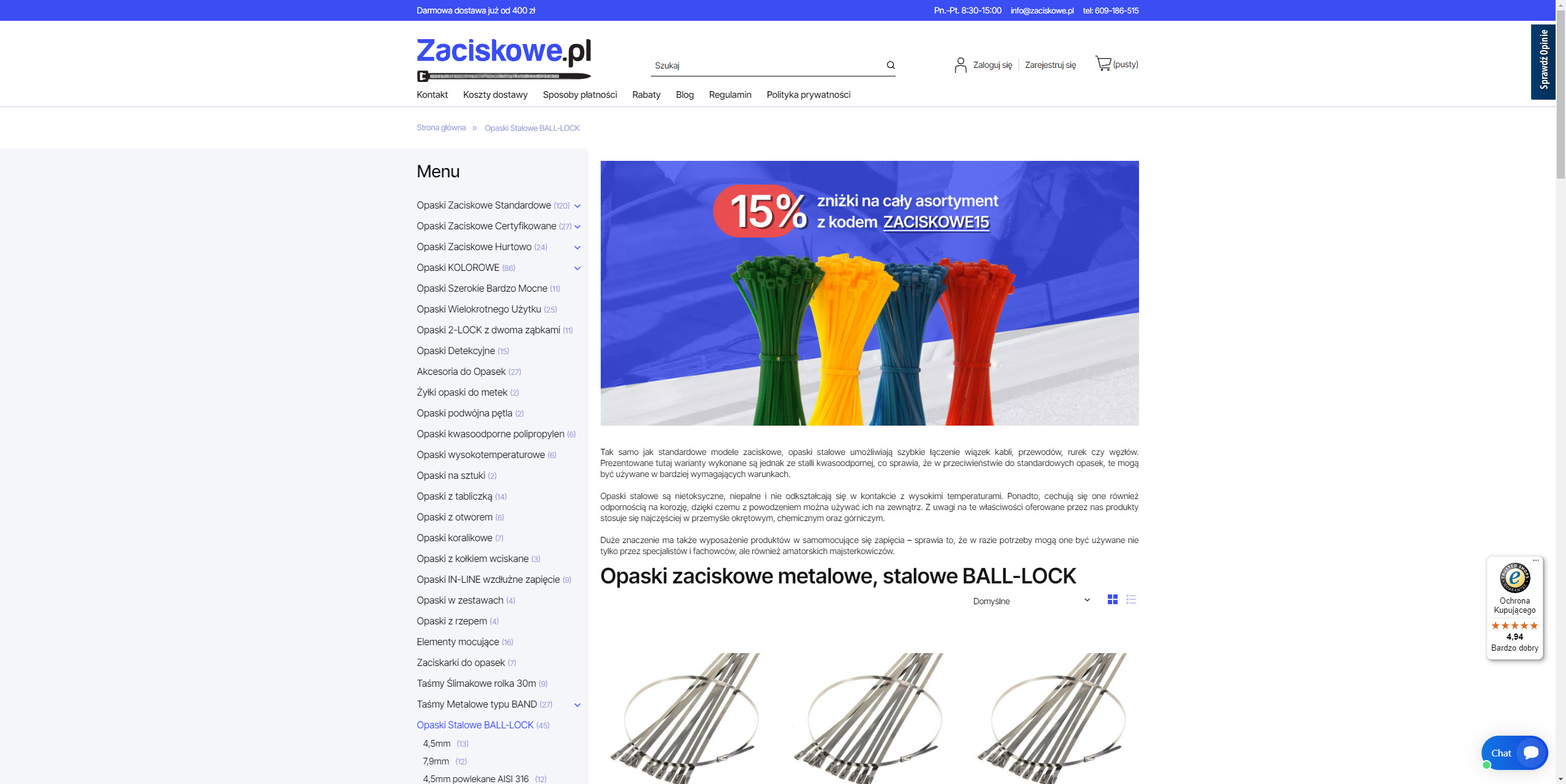 Odporność chemiczna i temperaturowa - dlaczego opaski zaciskowe metalowe sprawdzają się w przemyśle?