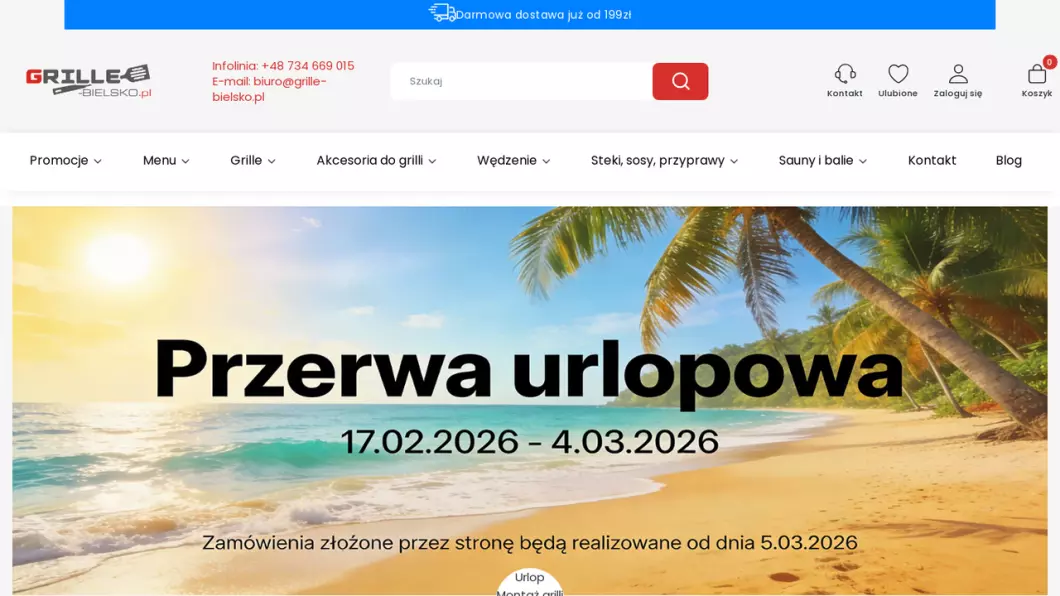 Zrzut ekranu strony